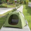 Cat House Anti Slip Handmade Kennel Pet Tent Nest for Camping Cats L. 
