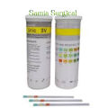 Uric 3V Strips 3test, (Glucose-45 Seconds) ,(Protein-60Seconds) (PH-60 Seconds) 1pcs.
