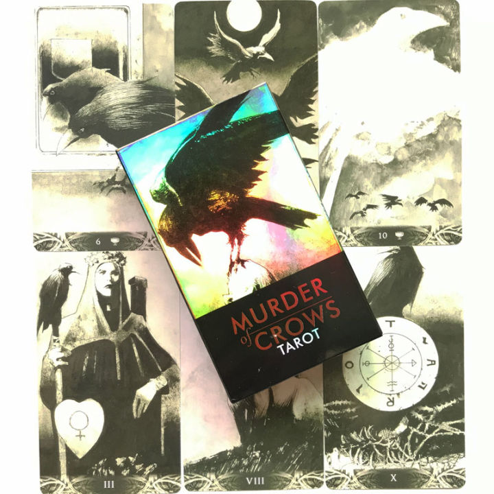 %E3%80%90Broad%20Sunlight%20shop%E3%80%9178Card%20Murder%20Of%20Crows%20Tarot%20Deck%20Oracle%20Card%20For%20Fate%20Board%20Game%20Tarot%20And%20A%20Of%20Tarot%20Options%20-%20Image%204