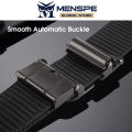 MENSPE Men Belt Outdoor Tactical Belt Quick Release Buckle Belt Nylon Waistband Youth Sports Canvas Pant Belt Simple Nice Waistband Nylon Heavy Duty Waist Strap High Strength Adjustable Training Belt. 