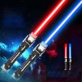 【Customizable】 tar war lightaber light Aber force dueling powered ound metal handle word Coplay luminou Kid Gift #447896. 