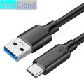 15cm USB to Type C Short Cable, USB A to USB-C 4A Fast Charging Data Cable For smart phone pad camera. 