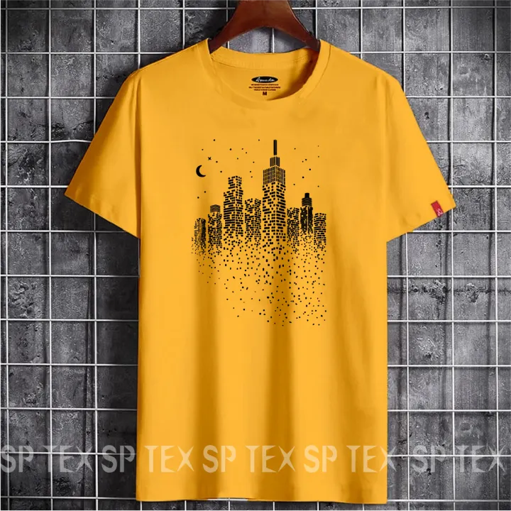 Trendy%20Brand%20T-shirt%20Men's%202025%20New%20Short-sleeve%20Summer%20Trendy%20Pure%20Cotton%20Boys%20T-shirt%20Men's%20-%20Image%204