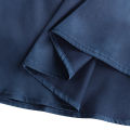 ZANZEA Muslimah Women Muslim V Neck Belt Long Sleeve Plain Satin Party Maxi Dress.