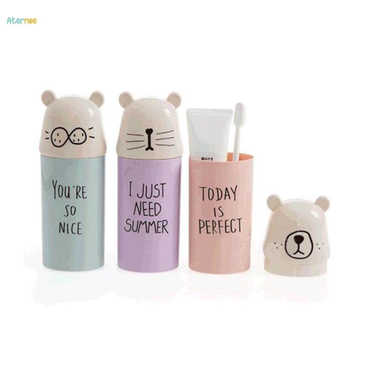 Travel%20Toothbrush%20Storage%20Box%20Holder%20Tooth%20Mug%20Toothpaste%20Towel%20Cup%20Pink%20-%20Image%208