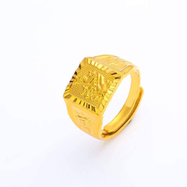 %E3%80%90Innovative%20design%E3%80%91Small%20Men's%20Ring%20Auspicious%20Ruyi%20Bao%20Pegasus%20Men's%20Aggressive%20Square%20Open%20Ring%20Brass%20Vacuum%20Plated%20Gold%20Auspicious%20Ring%20-%20Image%204