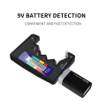 4PCS BT-886 Digital Battery Tester Battery Check Display Battery Voltage Meter Silver. 
