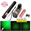 Super Powerful Burning Laser 10 mile green laser pointer light 532nm visible beam burning focus Green Laser Pointer Pen. 