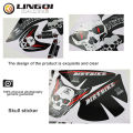 Racing Motorcycle Kohis Sticker Crf50 Paster Red Blue Yellow Green Motorcycle Decal Sticker For CRF 50cc Pit Dirt Bike Decals.