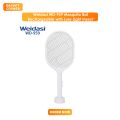 Weidasi WD-959 Mosquito Bat Rechargeable with Lure Light Insect bugs Lamp Stand Holder USB Charging Cable Included Electric Swatter Lithium Ion Battery.