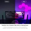 Hexagon Lights Affordable Price In Bangladesh Zymak H52 Hexagon RGB Lights Gaming Room Wall Decoration Hexagonal LED RGB Gaming Lights Night Light. 
