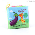 Baby Kids Early Learning Cloth Books Toys Baby Book Cloth Education Activity Book.