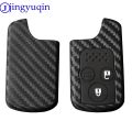 jingyuqin 2/3 Button Carbon Silicone Key Case Cover Accord Civic CRV CRZ ACURA MDX TL for. 