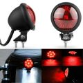 Motorcycle Tail Light LED Rear Brake Lamp for Cruiser Cafe Chooper. 