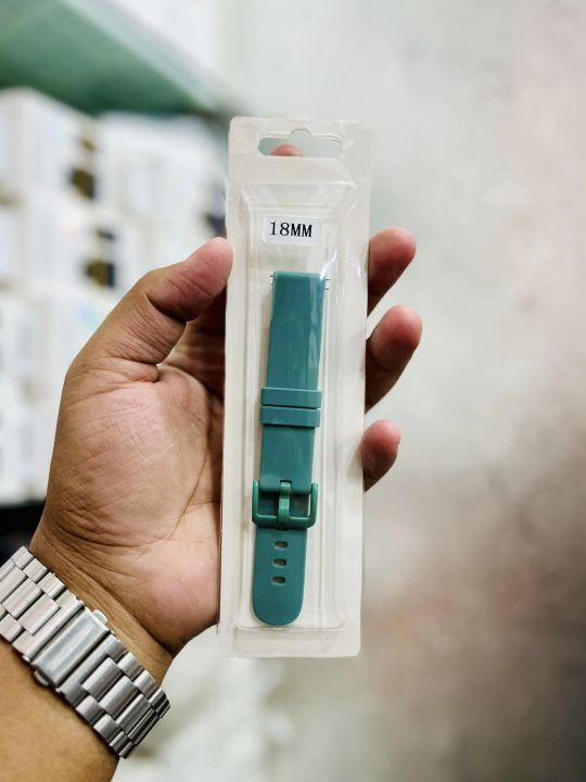 Soft%20Silicone%2018mm%20Watch%20Strap%20for%20Realme%20Band%202%20Xinji%20Cobee%20C1%20-%20Image%203