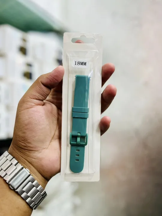 Soft%20Silicone%2018mm%20Watch%20Strap%20for%20Realme%20Band%202%20Xinji%20Cobee%20C1%20-%20Image%203