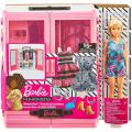 ​Barbie Fashionistas Ultimate Closet Portable Fashion Toy with Doll, Clothing, Accessories and Hangars. 