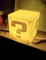 10cm Game Anime Figure LED Lamp Question Mark Brick Night Light Game Statue Decorative USB Charging Desk Lamp Toys Gifts. 