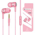 New simple universal in-ear headphones, in-line computer mobile phones, microphone headphones, wire control headphones, factory direct sales.