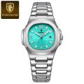 Women's Minimalist Retro Dial Business Wristwatch Sturdy and Durable Stainless Steel Material Girls' Fashion Watch Anti Friction and Wear-resistant Ladies' Watches.