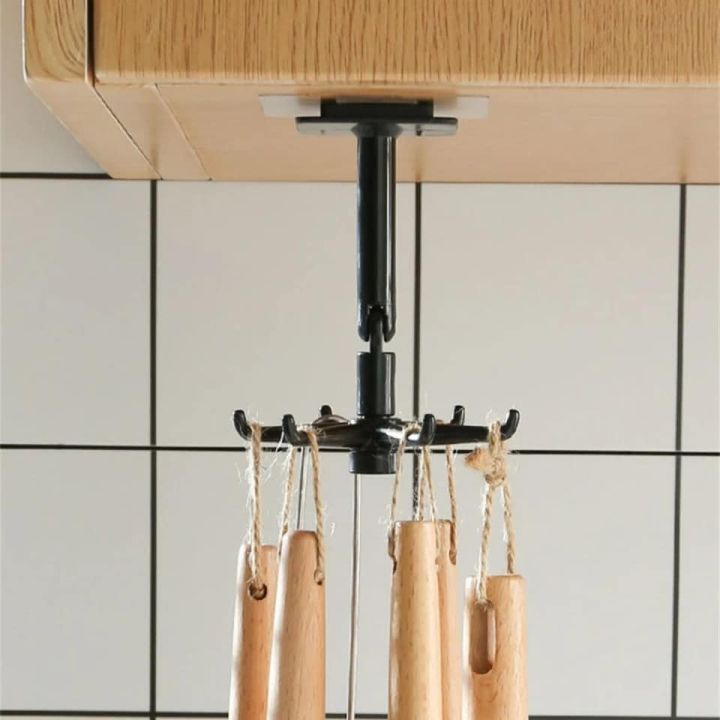 Rotating%20Kitchen%20Storage%20Rack%20Kitchen%20Utensils%20Organizer%20Hooks%20Spatula%20Spoon%20Knife%20Rack%20Kitchen%20Accessories%20-%20Image%202