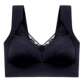 Premium Print Anti-Slip high quality Bra Lace Padded Push Up Anti-slip Wide Shoulder Strap Lady Brassiere Women Bra.