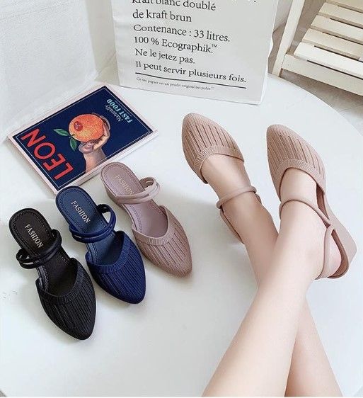 New%20Jelly%20Doll%20Shoes%20leisure%20slope%20and%20Sandals%20Slippers%20women's%20cold%20slippers%20half%20packet%20-%20Image%203