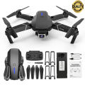 E88 Pro Dual Camera Dual Battery Folding Drone with WiFi App Control - 3.7V 1800mAh Battery.