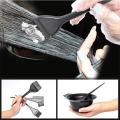 22pcs/set Hair Color Dye Bowl Comb Brushes Tool Kit Set Tint Coloring Dye Bowl Comb Brush Twin Headed Brushes Dyeing Cape Kits. 