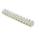 10A 12 Way Electrical Wire Connector- White. 