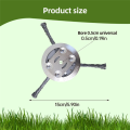 Brush, Remover Device, Brush Cutter Accessories, Steel Wire Grass Trimmer Heads for Garden Grass. 