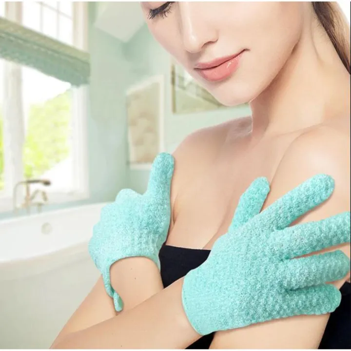 1%20Pcs%20Bath%20For%20Peeling%20Exfoliating%20Mitt%20Glove%20For%20Shower%20Scrub%20Gloves%20-%20Image%202