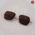 Luxury Square Golden Frame Sunglasses -Sunglasses Carts for Men Women - Sun Glass For Men - Sun Glass For Men - Sunglasses For Men - চশমা ছেলেদের - Sun Glass For Men - Sun Glass For Men. 