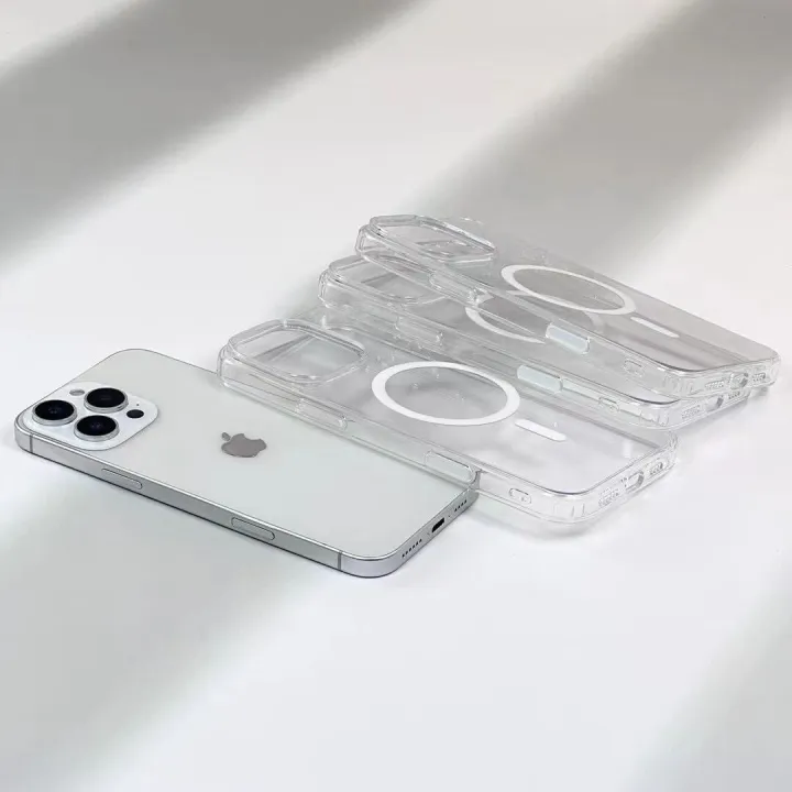 HODON%20Transparent%20Acrylic%20Magnetic%20Camera%20Button%20Protective%20Phone%20Cases%20For%20iPhone%2017%2016%20Pro%20Max%2016Plus%20Magsafe%20Case%20Clear%20Wireless%20Charging%20With%20Touch%20Buttons%20Cover%20-%20Image%208