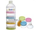 Linco 4 stackable Milk Powder Container (With Divider). 
