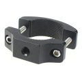 360 Degree Bicycle Motorcycle Handlebar Clip Mount Pipe Clamp Bracket for GOPRO 9 / 8 for Insta360 ONE X Action Camera.