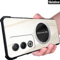 Phone case For OPPO K12X Back cover Hard Phone Case Clear Transparent Shockproof with Car Navigation Holder Ring For OPPO K12X 5G Cover cases.