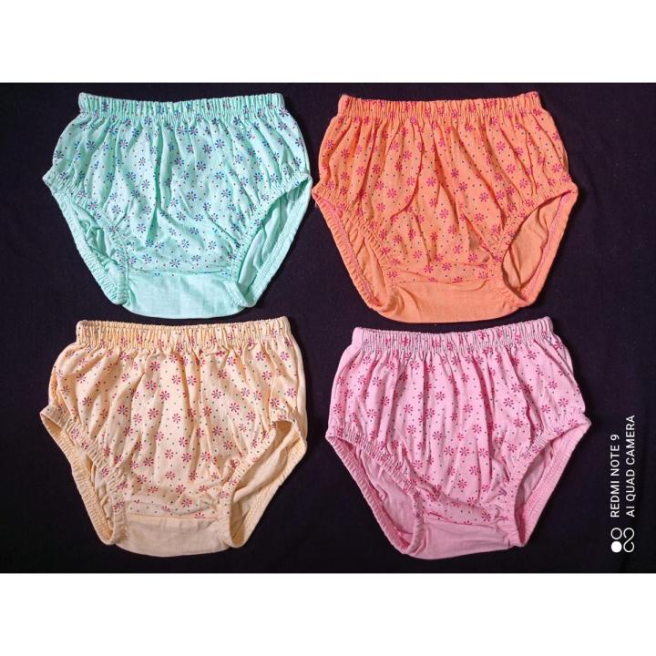 Baby Girls Panty (4Pieces Combo) by difference colour