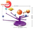 Kids Planet Model Set 3d Solar System Toy Projector Stem Educational Diy Assembly Gift for Boys Girls Universe Astronomical Science Learning Model Set Educational Solar System Kit. 
