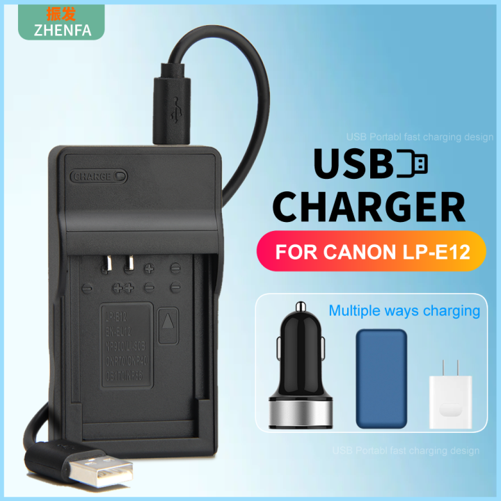 Lp E12 Canon M50 Mark Ii Usb Charging LP-E12 Battery Charger For