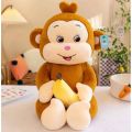 Banana monkey Soft Lovely plush toy Stuffed Animal Monkey Plush Doll. 
