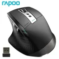 Rapoo MT750 Multi-mode Rechargeable Wireless Mouse Ergonomic 3200 DPI Bluetooth Mouse Easy-Switch Up to 4 Devices. 