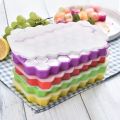 37 Cavity Silicone Ice Cube Tray BPA Free Honeycomb Design Flexible & Easy Release Ideal for Freezer Baby Food and Cocktails. 