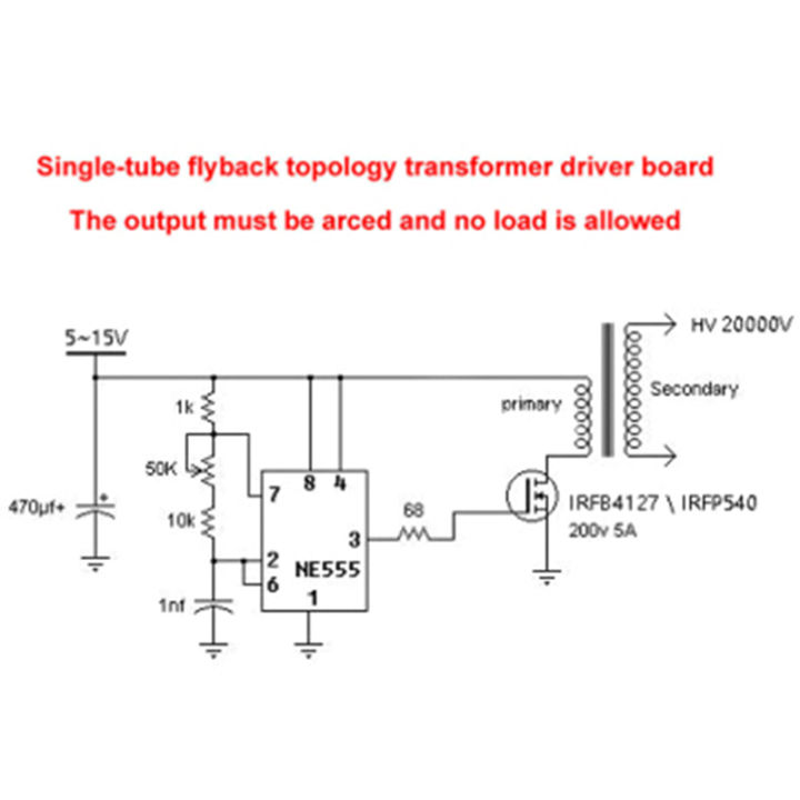 20KV%20high%20frequency%20high%20voltage%20transformer%20ignition%20coil%20inverter%20driver%20board%20-%20Image%204