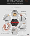 Universal Disc Brake Lock Rust Proof Durable Anti-Theft (Non Acid Proof) Copper Cylinder with 2 Keys.