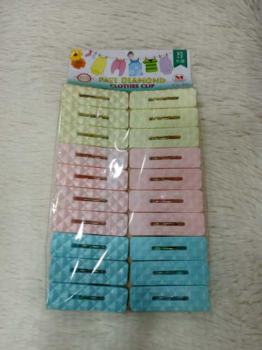 20 pes best quality colourful plastic cloth clip, multicolors cloth hanger