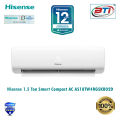Hisense 1.5 Ton Smart Compact AC Model- AS18TW4RGSKB02D. 