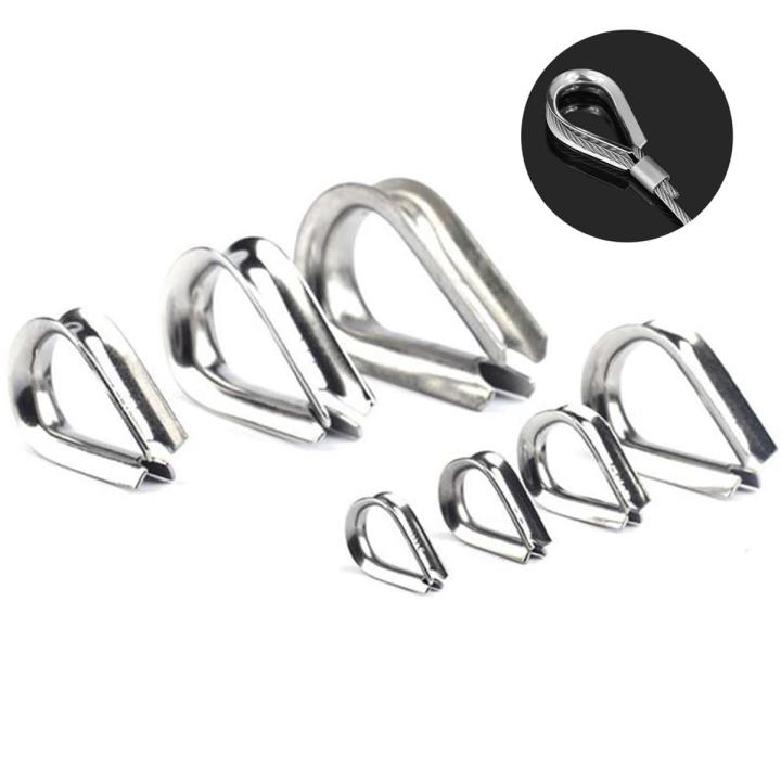 M1.5-M32 Thimbles Ring Clamp 304 Stainless Triangular Chicken Heart ...