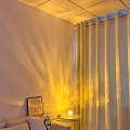 Sparkling water ripple atmosphere light, bedroom live broadcast room background, sunset atmosphere, night light.