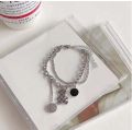 Fashion Bear Bracelet couple Bracelet double layer lovely bear bracelet.